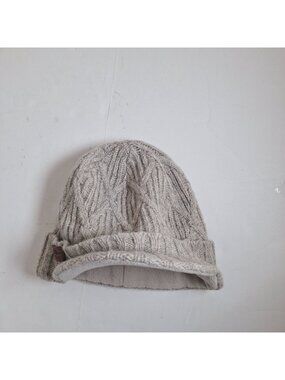 Coal 100% Wool Knitted Cap OS